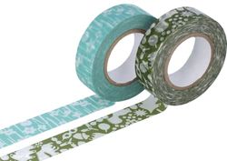 Classiky INNSPIRO Set 2 Masking Tape Washi Afplakband Washi verschillende designs E 15 mm x 15 m