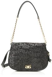 ABRO Bolso Clara, Unisex Adultos, Black/Gold