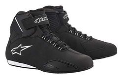 Alpinestars unisex sektor sko mitt på vaden känga, Svart vit, 8.5 UK, Svart vit, 41.5 EU
