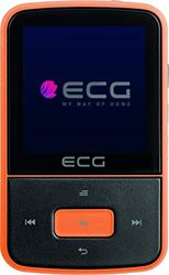 ECG PMP 30, 8 GB svart & orange MP3/MP4-spelare – minne 8 GB; 30 förval för FM-kanaler; MP3 från mikro SD-kort; röstklämma, knapplås; USB 2.0, in-ear-hörlurar i premieserien