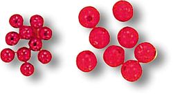 Zebco Unisex – volwassenen stopperparels rood 6 mm