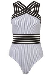 Averie Dames Oceane One-Piece, Wit, S, wit, S