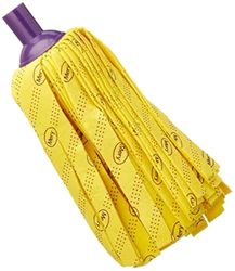 Mery | Esfregão de tiras | tiras super resistentes | várias superfícies | não deixa rastro | viscose | amarelo | medidas: 23 cm