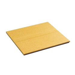 Teka - Ovensteen, pizzasteen en brood, terracotta afwerking, hittebestendig en krasbestendig, geschikt voor oven en grill, beige