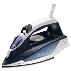 Grunkel - Stoomstrijkijzer van 2200 W met ultraslipzool met antiaanbaklaag - PL-22NS - 3 gebruiksmodi, antidruppel- en antidruppelfunctie en stoomstroomregeling - 2200 W