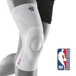 Bauerfeind Genouillère "Knee Support NBA" Unisexe, 1 Genouillère de sport pour le basket-ball, Pour le genou droit ou gauche