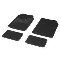 DBS - Tapetes de chão - carro/automóvel - 4 unidades: Dianteiras traseiras - universais - antiderrapante - sistema Autogrip®
