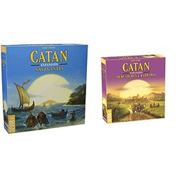 Devir Catan, Expansión Navegantes, Juego De Mesa (Bgnavegantes) + Catan Expansión Mercaderes Y Bárbaros, Juego De Mesa