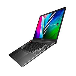 Asus VivoBook Pro 14X OLED M7400QC-KM018 - Portátil 14" WQXGA (Ryzen 7 5800H, 16GB RAM, 512GB SSD, GeForce RTX 3050 4GB, Sin Sistema Operativo) Color Negro - Teclado QWERTY español