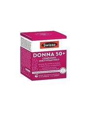 Swisse Multivitaminico Donna 50+, 30 Compresse - Integratore multivitaminico per donna con vitamine, minerali ed erbe naturali