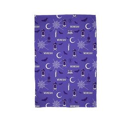 Mercredi Couverture polaire sous licence officielle | Couvre-lit super doux et chaud | Parfait pour les chambres d'adolescents, le camping et les soirées pyjama | Taille 100 x 150 cm | Violet
