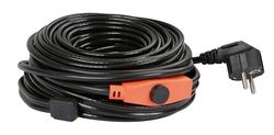 KERBL 223588 Câble chauffant antigel avec thermostat (longueur 12 m, conduite d'eau sans gel jusqu'à -45 °C, pour abreuvoirs pour animaux, pas pour tuyaux de chauffage, puissance de chauffage 192 W)