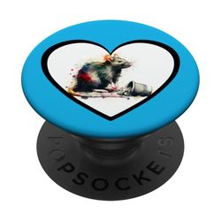 linda rata linda ratas ratones ratón roedor niños niño PopSockets PopGrip Adhesivo