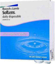 SofLens Daily Disposable Lenti a Contatto Giornaliere Correttive, 90 Lenti, BC 8.6 mm, DIA 14.2 mm, 5.5 Diopt