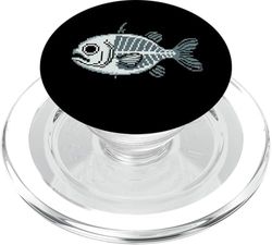 Fish Zoo Animal Lover Pixel 8 Bit Niños Niñas Niños PopSockets PopGrip para MagSafe