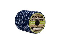 Cordamarket Corda skota, adultos unissexo, azul/branco, 10 mm a 15 mts