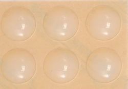 VOREL 74914-Cartuccia di silicone anti-Pattini ø 19 mm, 6pcs