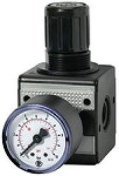 RIEGLER 132260-R 33-10-R drukregelaar »multifix«, incl. manometer, BG 3, G 1/2, 0,5-10 bar, 1 stuk