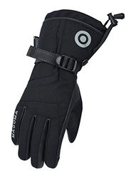 MAGOMA Bowery 3M Thinsulate-Hipora motorcykelhandskar unisex vuxna, unisex SVART X-L