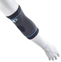 Ultimate Performance Ultimate Compression Elastic Elbow Support, X-large, Black/Blue