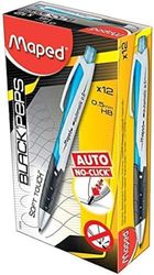 Maped 850021 Black'Peps Crayons graphite HB GRADE B
