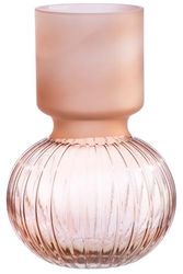 GILDE Vaas Amerina glas roze hoogte 25,5 cm decoratie bloemenvaas woonaccessoire cadeau-ideeën