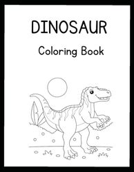 Dinosaur coloring book