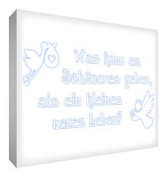 Feel Good Art BETT128-01G decorazione da parete Tela, Soft blu, 20 x 30 cm