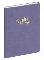 Exacompta - Ref 1501267E - 1 Pocket Diary SAS 15 Agora Elise 10.5 cm x 15.5 cm Week to View August 2025 to August 2026 - Purple