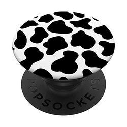 PopSockets Mucca modello Moo Bovini di animali da fattoria carini PopGrip: Impugnatura per Telefoni Cellulari e Tablet Intercambiabile