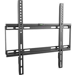 RICOO TV TV muurbeugel flat-fix rigide F0144 Universele tv-beugel voor 26-55 inch (tot 70 kg, Max-VESA 400x400) ultraslank gebogen OLED-scherm