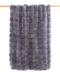 Textiles Mora Plaid Konstläder Kibo – 130X170Cm – Grå - Soffor, unisex