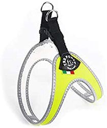 TRE PONTI Easy Fit Fix Neon Dog Harness, Size 1.5, Yellow