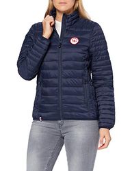 Kappa Doudoune ML ASM Veste Femme, Bleu, FR : L (Taille Fabricant : L)