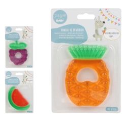 JUDY WILD Teether 3 olika mönster Ananas/vattenmelon/druva