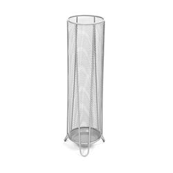 Mind Reader Umbrella Stand Suporte para guarda-chuva, metal, prateado