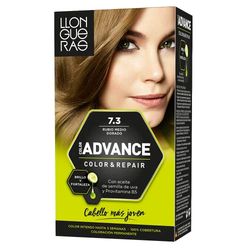 Llongueras Color Advance Coloration Permanente 7,3 Rubio Medio Dorado