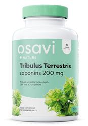 Osavi Tribulus Terrestris, Saponins 200mg - 180 Vegan caps