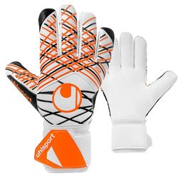 uhlsport Classic Soft HN Comp voetbal keepershandschoenen voor kinderen en heren, keepershandschoenen, voetbalhandschoenen met polsfixatie en half negatieve binnennaadconstructie
