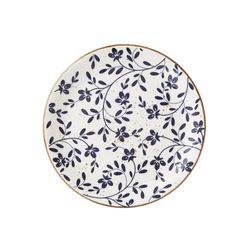 Steelite Impressions Flora Blue Coupe Plate 8inch / 20.3cm, Pack of 12