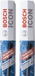 Bosch Icon 28A13A Lot de 2 balais d'essuie-glace côté conducteur et passager (28 A et 13 A)