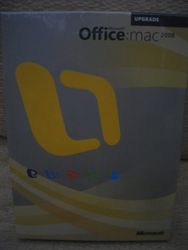 Microsoft Office Mac 2008, Upgrade, VUP, DVD, EN