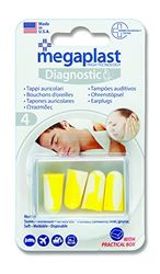 PARODI & PARODI antihumor Suaves Funda de plástico, favorecer el sueño, Dormir antiruido, Juego de 4 Tapones para los oídos Reutilizables de Espuma, Amarillo, M Unisex Adulto