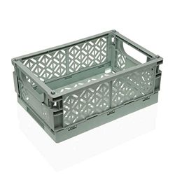 Versa Caja plegable Verde Polipropileno 35 x 14 x 23,5 cm