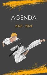 Agenda 2023-2024: Agenda Escolar o planificador dia por pagina Para estudiantes Primaria Colegio Secundaria | Diaria y semanalmente Septiembre 2023 a ... de organización para alumno estudiante