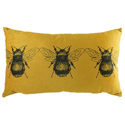 Evans Litchfield guld bi polyester fylld kudde, 30 x 50 cm