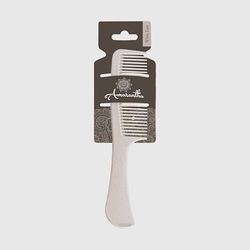 La Briantina Peigne cheveux à dents dentes denses blanches, démêlant et délicat, idéal pour cheveux fins