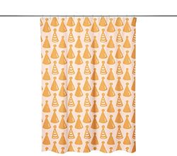Bonamaison Digitally Printed Shower Curtain, 1 Piece 150x200 Cm - Designed And Manufactured in Turkey