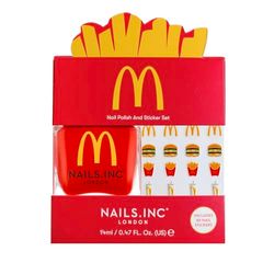Nails.INC x McDonald’s Nail Polish and Sticker Duo