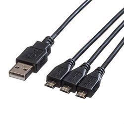 ROLINE USB 2.0 Ladecable 0,8 m